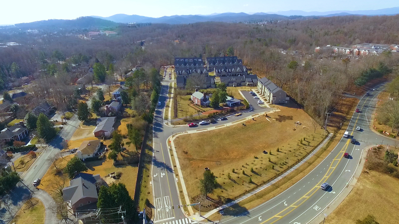 Out of Bounds aerial photograph