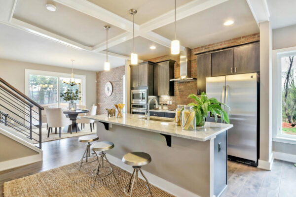 Rooftop Terrace Townhomes Kitchen.